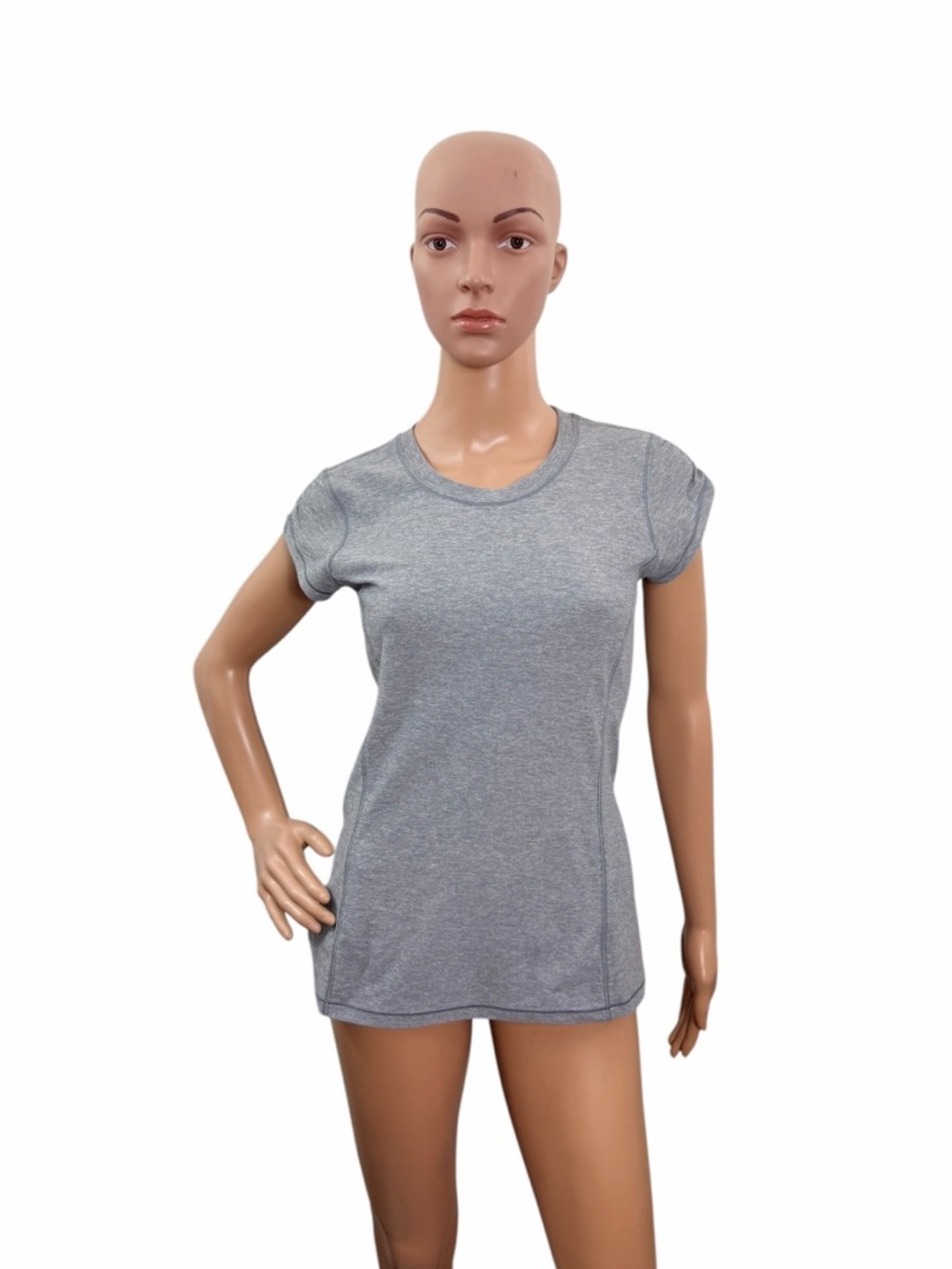 Lululemon Women’s Size 6 Short Sleeve Crew Neck Solid Gary Athletic Shirt